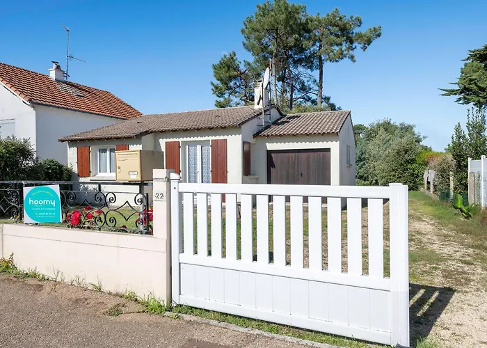 800 M De La Plage, Jardin, Maison Pour 5 بيت للعطل *